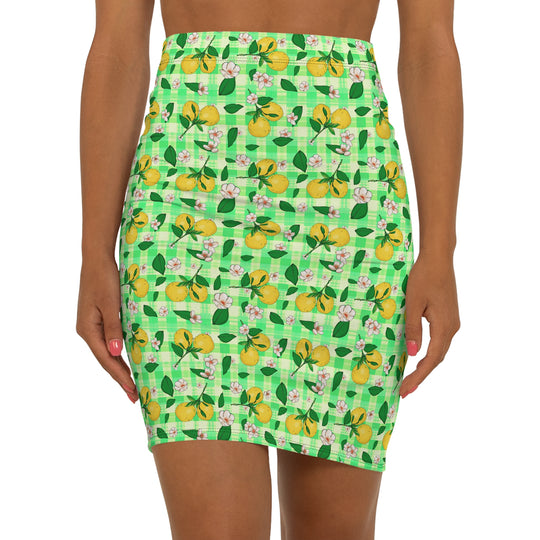 Country Grammar High Waisted Pencil Skirt