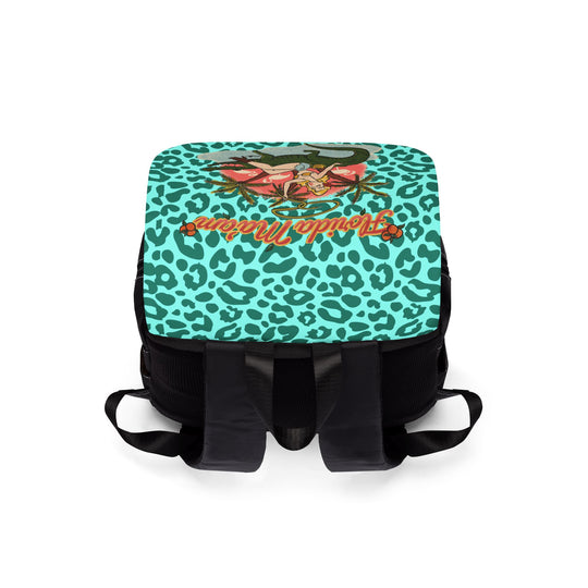 Cat Walk Blonde Gator Ridin' Backpack