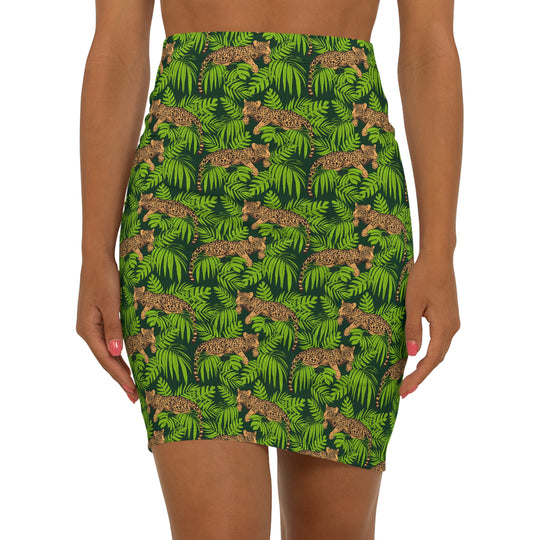 Mighty Jungle Pencil Skirt