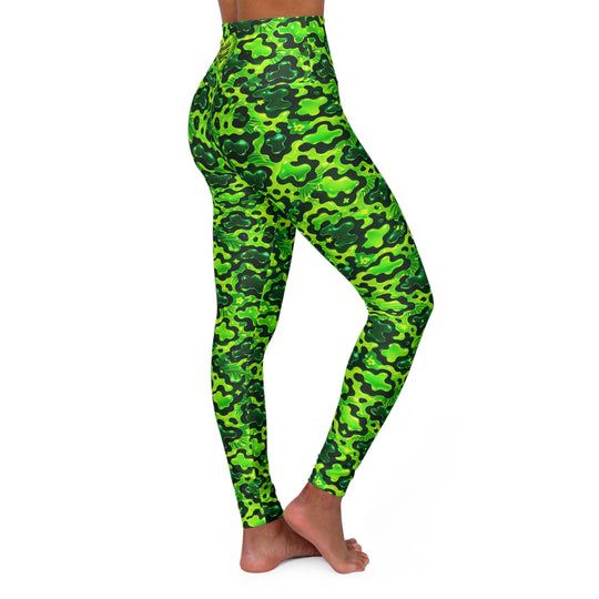Electric Cowgirl High-Waist Yoga Leggings