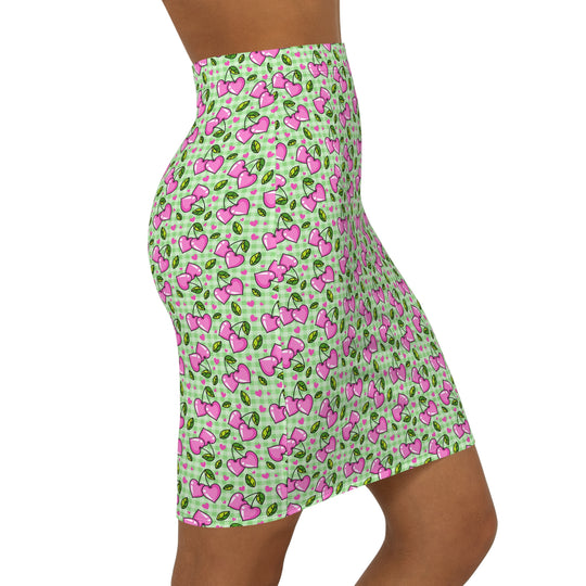 Summer Lover High Waisted Pencil Skirt