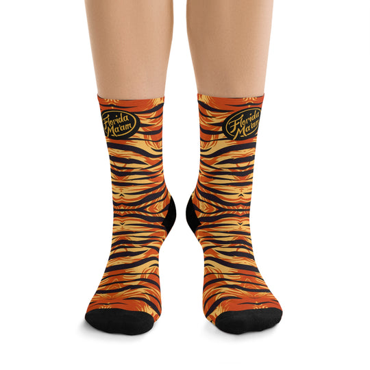 Wild Woman Recycled Poly Crew Socks