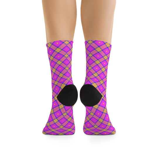 Clueless Heart Recycled Poly Crew Socks