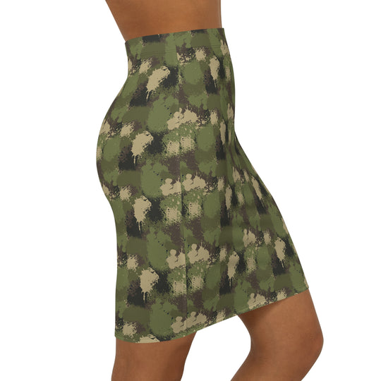 Bunker Babe Ultra High Waisted Pencil Skirt