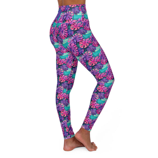 Monstera In My Closet! UltraHigh Waisted Yoga Leggings