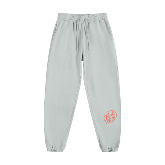 Florida Ma'am Pink Circle Vintage Washed Cotton Sweatpants