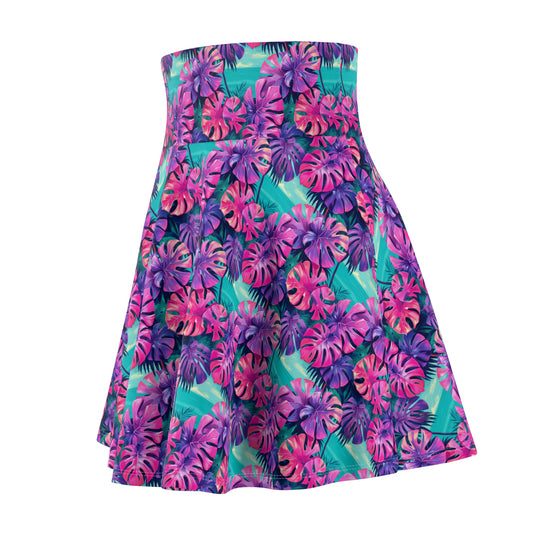 Monstera In My Closet! Ultra High Waisted Skater Skirt