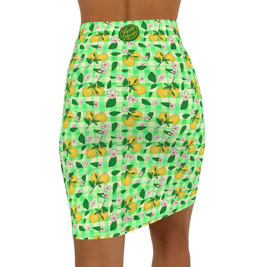 Country Grammar High Waisted Pencil Skirt