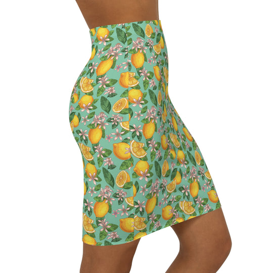 Life and Lemons Ultra High Waisted Pencil Skirt