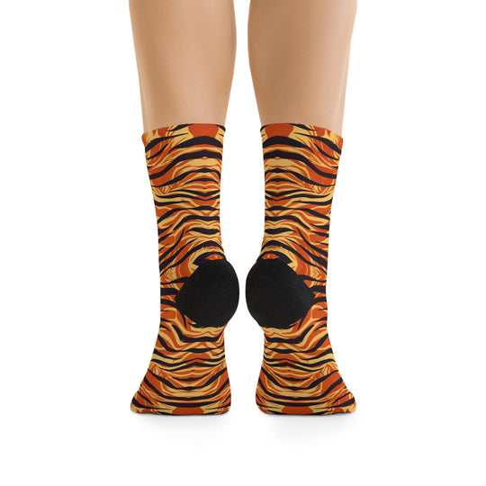 Wild Woman Recycled Poly Crew Socks