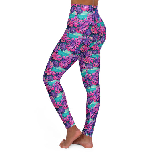 Monstera In My Closet! UltraHigh Waisted Yoga Leggings