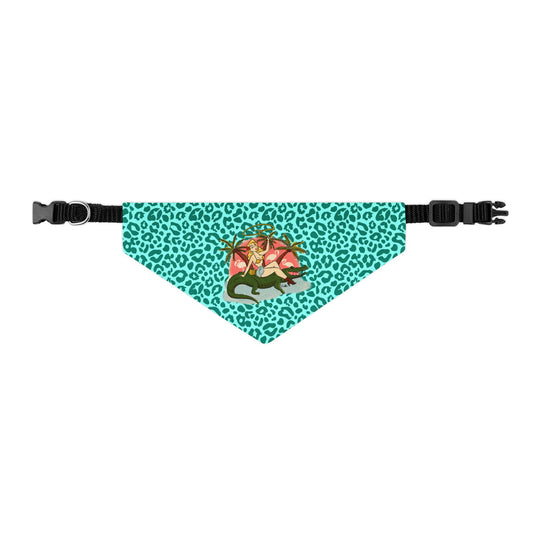 Catwalk Gator Ridin' Babe Pet Bandana Collar