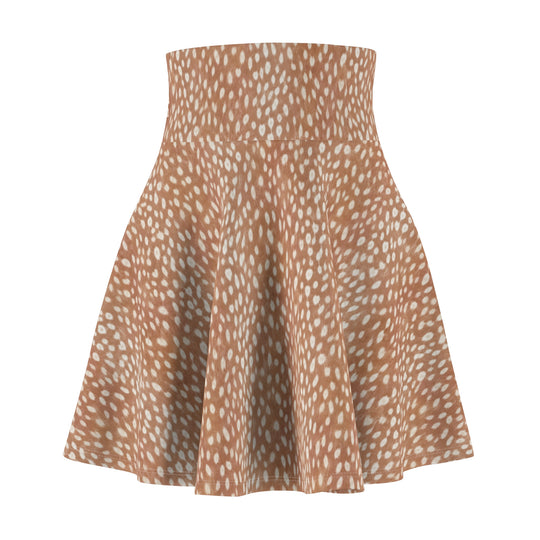 Oh Deer! High Waisted Skater Skirt