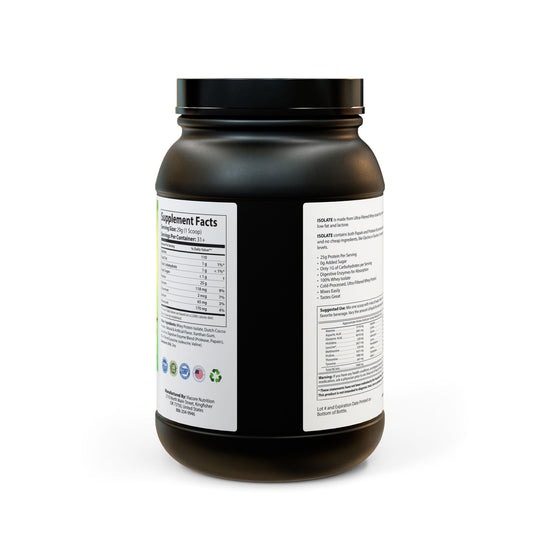 Florida Ma'am's Mud Muscle Whey Isolate Protein Supplement (907g, 2lb)