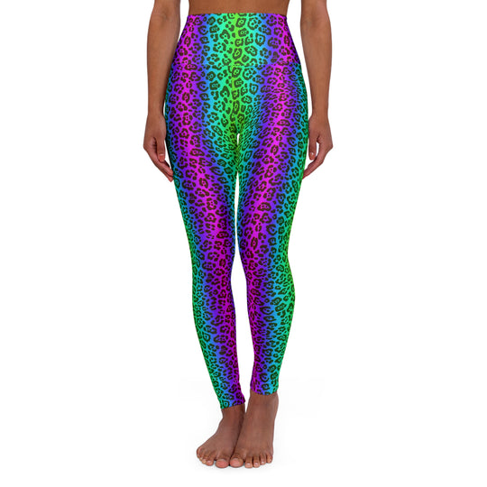 Lime Leopard Ultra High Waisted Leggings