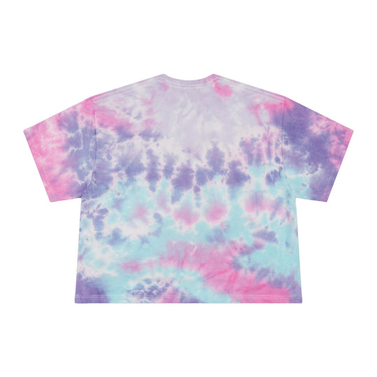 Florida Ma'am Circle Logo Women's Tie-Dye Crop Tee