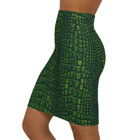 Death Roll High Waisted Pencil Skirt
