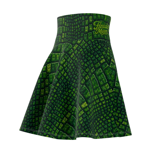 Death Roll Ultra High Waisted Skater Skirt