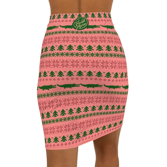 Not So Ugly Christmas Sweater High Waisted Pencil Skirt