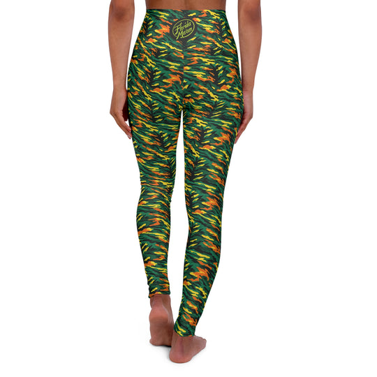 Left, Right, Left Camo Ultra High Waisted Yoga Leggings