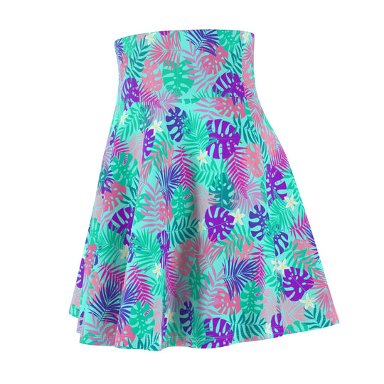 Local's Paradise Ultra High Waisted Skater Skirt