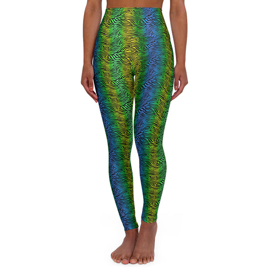 Summer Zebra Ultra High Waisted Leggings