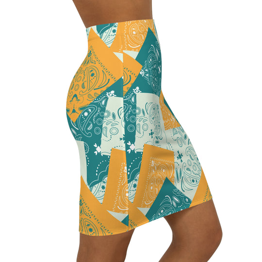 Bandit High Waisted Pencil Skirt