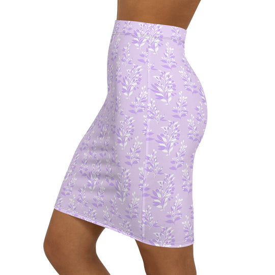 Lilac You A Lot Ultra High Waisted Pencil Skirt