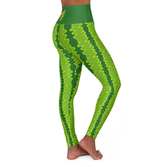 Watermelon Crawl Ultra High Waisted Leggings