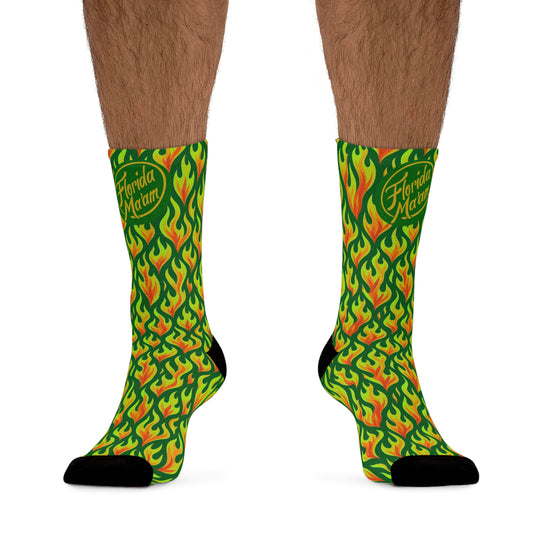 Hot GIrl Recycled Poly Crew Socks