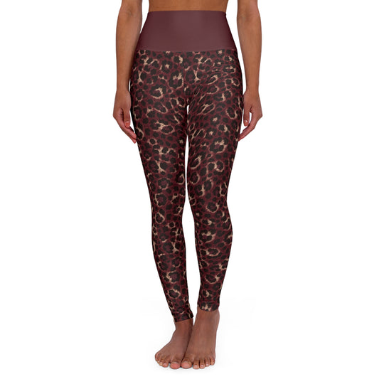 Merlot Cheetah Ultra High Waisted Leggings