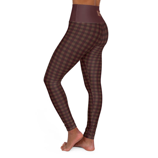Vintage Plaid Ultra High Waisted Leggings