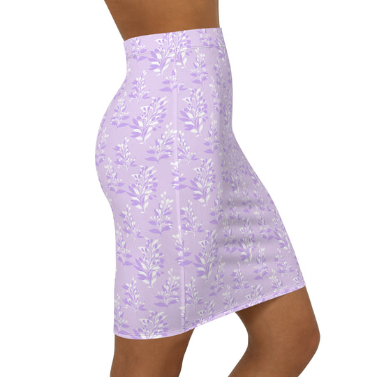 Lilac You A Lot Ultra High Waisted Pencil Skirt