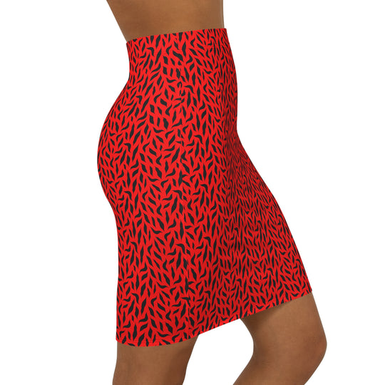 Florida Heat High Waisted Pencil Skirt