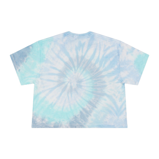 Florida Ma'am Circle Logo Women's Tie-Dye Crop Tee