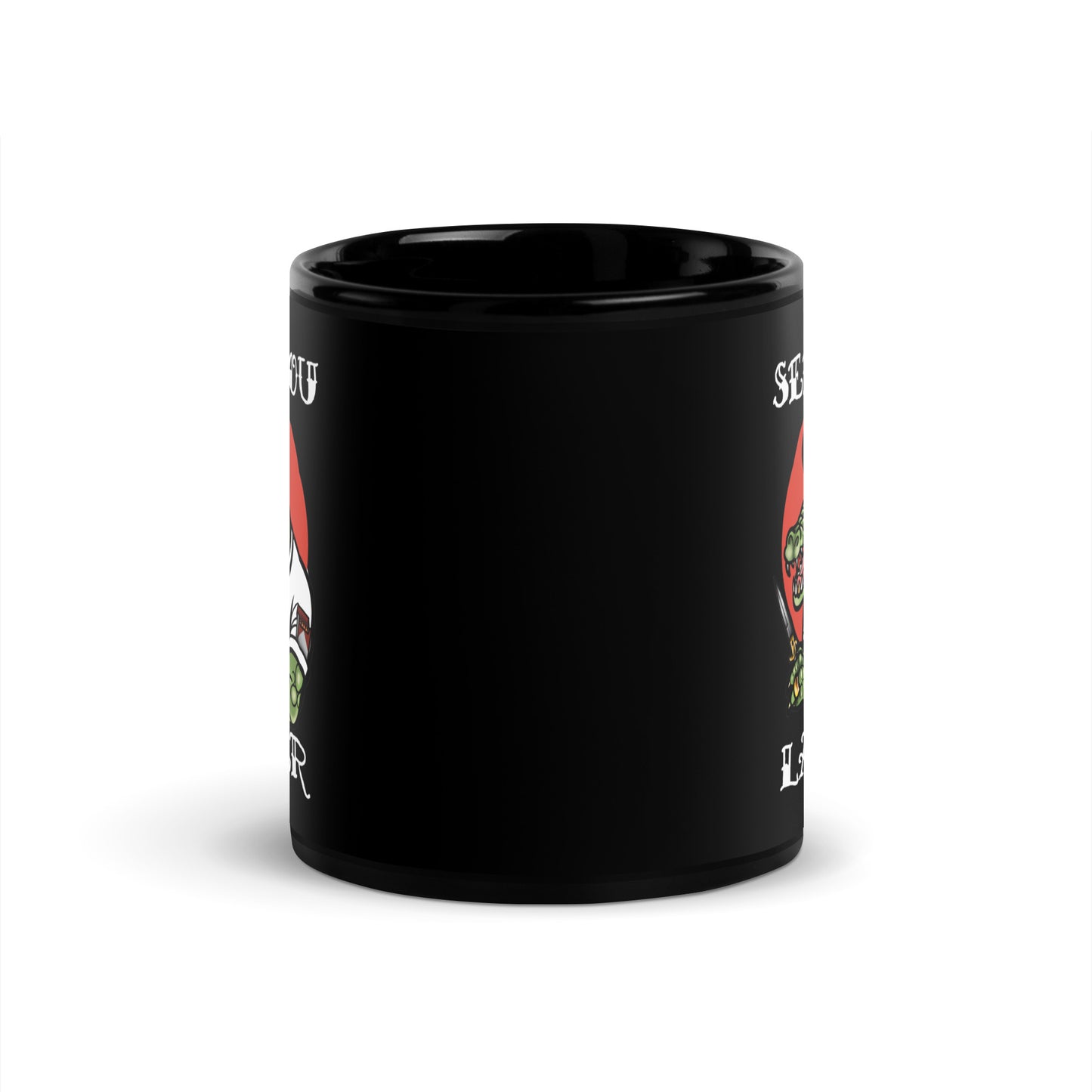 Later Gator Black Glossy Mug