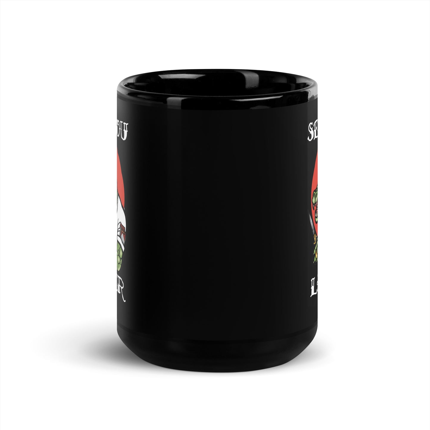 Later Gator Black Glossy Mug