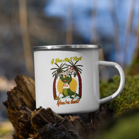 Foxy Roxy First Place Enamel Mug