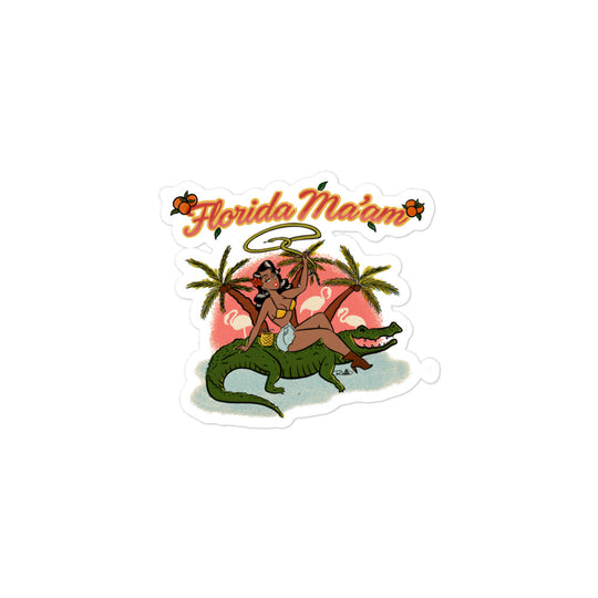 Dreama Gator Ridin' Bubble-free stickers