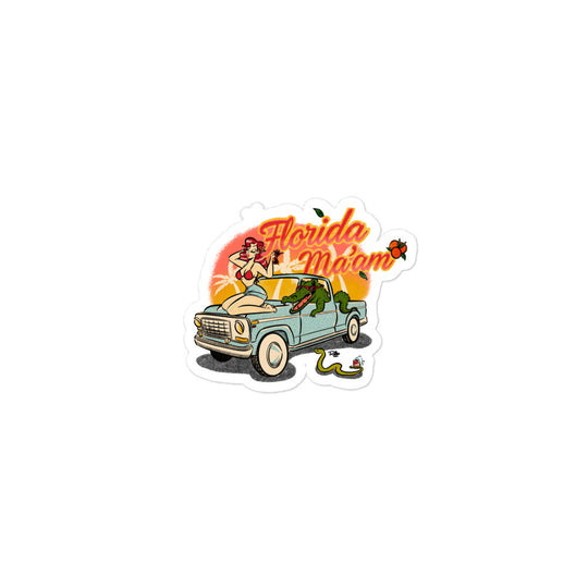 Foxy Roxy Joy Ridin' Bubble-free stickers
