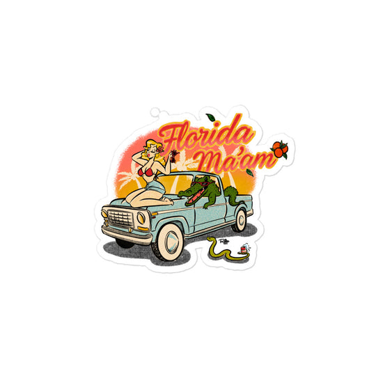 Elly May Joy Ridin' Bubble-free stickers