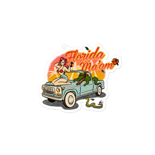 Foxy Roxy Joy Ridin' Bubble-free stickers