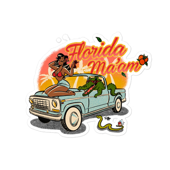 Dreama Joy Ridin' Bubble-free stickers