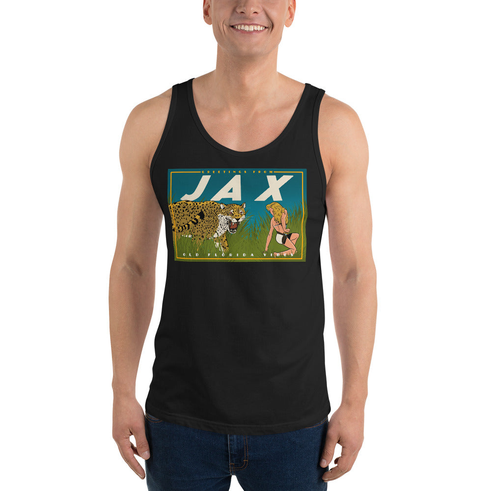 Greeting's from JAX Men's Tank Top