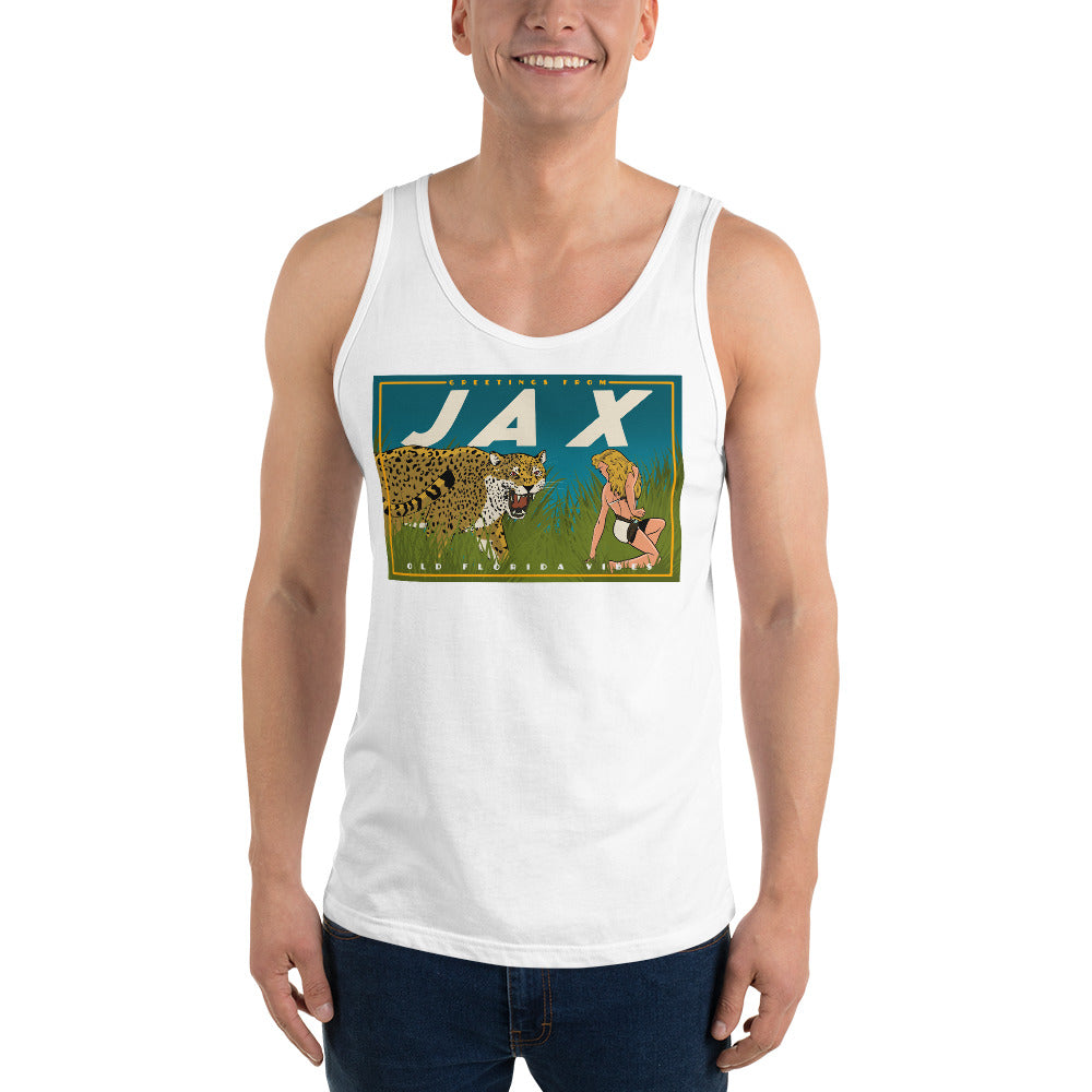 Greeting's from JAX Men's Tank Top