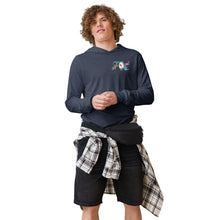 Load image into Gallery viewer, 904 white text Hooded long-sleeve tee

