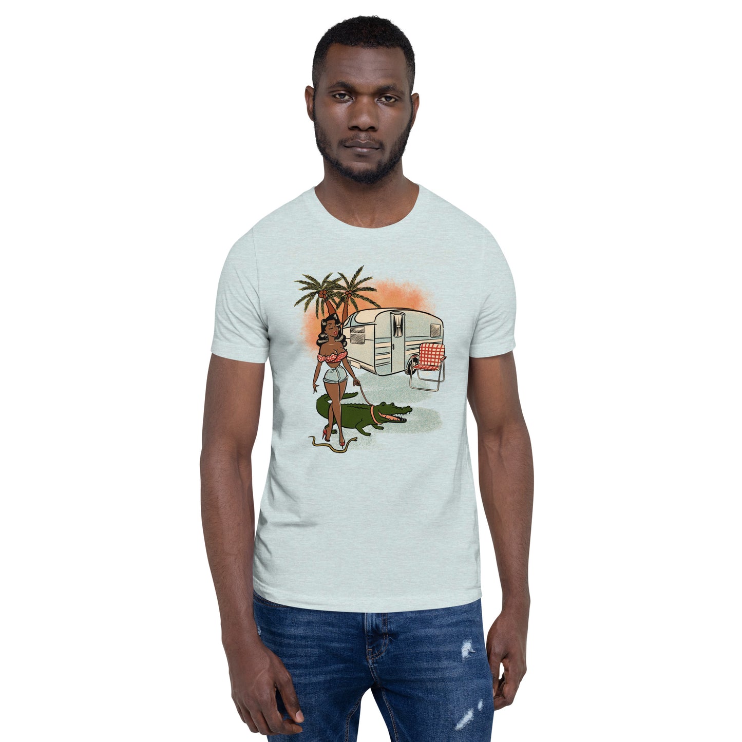 Dreama Trailer Park Strollin' Short-Sleeve Unisex T-Shirt