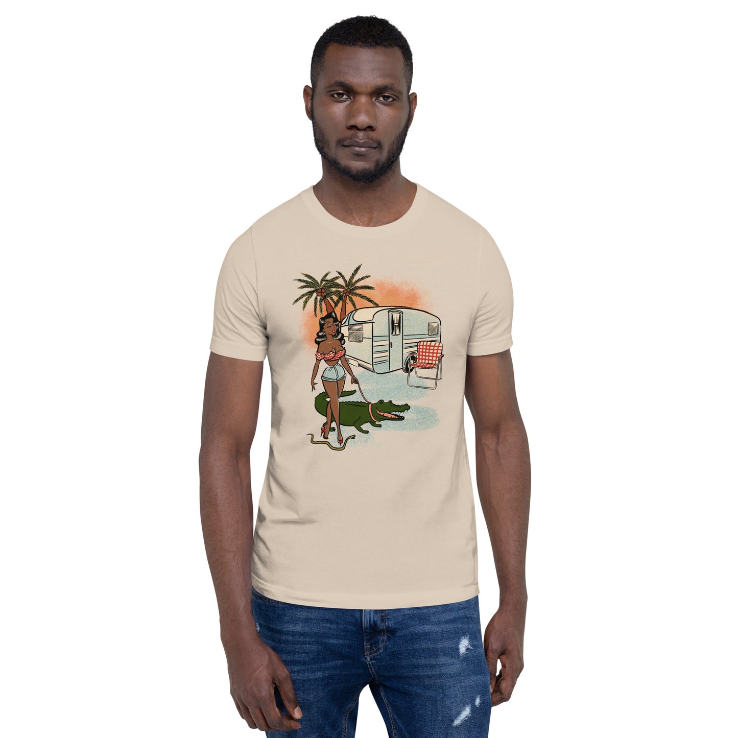 Dreama Trailer Park Strollin' Short-Sleeve Unisex T-Shirt