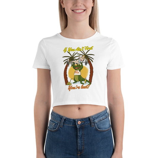 Elly May First Place Women’s Crop Tee