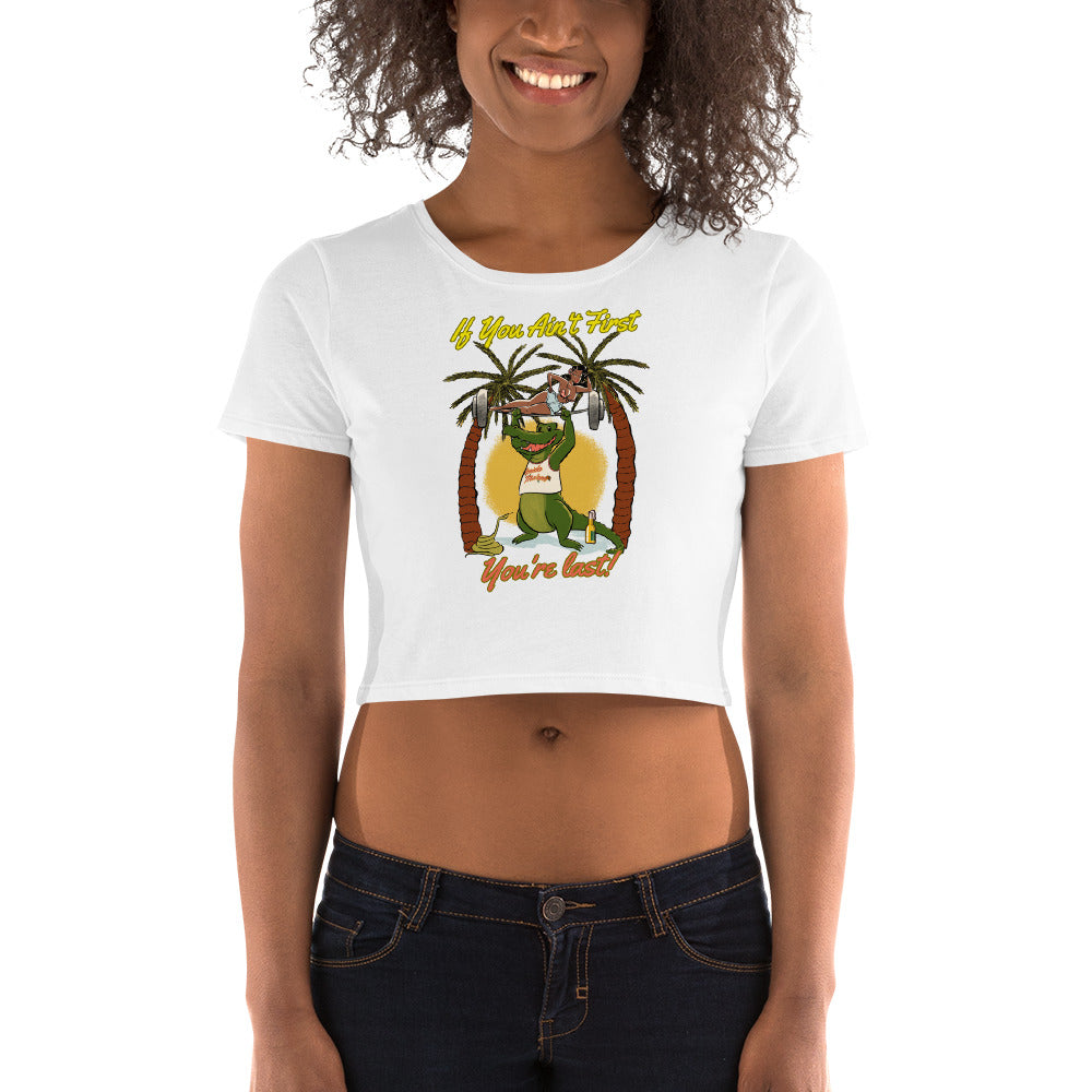 Dreama First Place Women’s Crop Tee